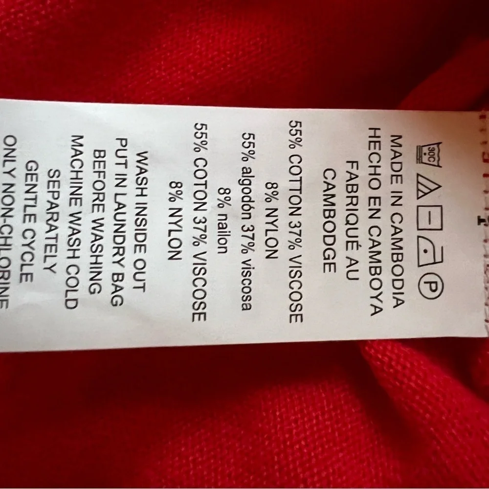 NWT Ruby Red Michael Kors Sweater Dress L - Picture 6 of 7